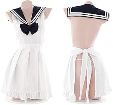 Amazon.co.jp: [Morydovs] コスプレ セーラーエプロン セクシー
